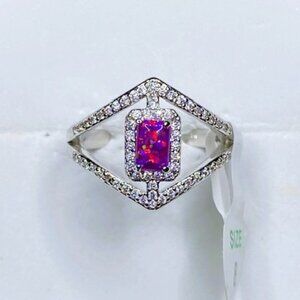 Ruby Fire Opal Ring RBP6219 Most Iconic Size 8